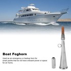 Vintage Handheld Fog Horn For Boats  6 93in Removable Stainless Steel Air Hor   
