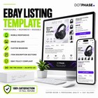 Complete Ebay Store Branding  Listing Template Design   Video Ads Package