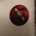 Berlin 1936 Xi Olympiade Olympics Olympic Rings Pinback Pin Lot Of 2