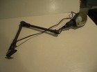 Vintage Working 1940s Industrial Factory Steampunk Bench Articulating Arm Light
