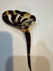 Antique Faux Tortoise Shell Acetate Hair Comb