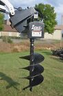 Lowe 750 Round Auger Drive Digger With 24  Wide Bit Fits Skid Steer Quick Attach