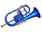 Professional Flugel 4v Blue Expert s Choice With Hard Case   Mp Flugelhorn Brs 