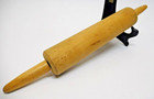 Rolling Pin 9 5  Total 16 vintage Primitive Wood Distressed Works Antique