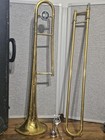 King Cleveland 605 Trombone Usa W  Case   Mouthpiece  Good Condition