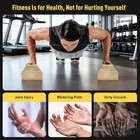 Push-up Stand  11 8 In Wooden Parallettes Bars For Handstand Training  Solid    