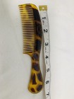 Vtg Goody Travel Comb 6    Plastic Tortoise Shell Hair Comb Usa