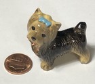 Vintage Hagen Renaker Yorkie Yorkshire Terrier Dog Miniature Figurine Retired