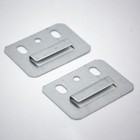 200pcs Wall Panel Clamp Integrated Wall Panel Furniture Clamps Fixing Piece
