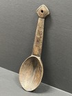 Vintage Kuba Ceremonial Wooden Spoon - Hand-carved Ethnographic Dr Congo