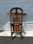 Antique 41  Gladding Champion Fastback Wooden Snow Sled