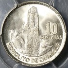 1964 Pcgs Ms 67 Guatemala 10 Centavos Quirigua Monolith Silver Coin  22020101c 