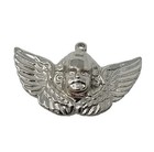 10 Pcs Silver Metal Cherub Angel Craft Jewelry Findings Charms Pendants Vintage