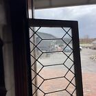 Sg 4543 Antique Leadedglass Transom Window 19 25 X 74