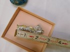 Kirks Folly Cinderella Glass Slipper Brooch Vintage Stock Retired In Box