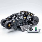 Moc Dark Knight Batmobiletumbler 2049pcs Chariot Dc Superheroes Building Set
