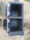 Cambro 600mpc Insulated Food Storage Carrier transport On Wheels 2 Tier
