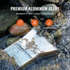 New 50 Inch Folding Sluice Box Gold Panning Kit  23pc Gold Prospecting Equipmen