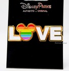 Disney 2023 Pride Collection Pin Mickey Mouse  love   Rainbow New Authentic Pin
