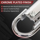 Front Heavy Duty Tow Hooks Kit Fl3z-17a954-c For 2004-2024 Ford F-150