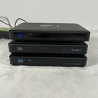Direct Tv Genie Mini Cable Box C41w-100 C41w-500 Lot Of 3 W  Adapters   Remotes