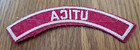 Bsa Boy Scout Utica Red   White Community Strip Rws Unused