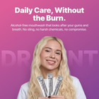 Dr dent Purple Mouthwash For Teeth Whitening - Color Correcting Mouthwash Sachet