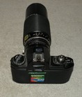 Nikon Em 35mm Slr Film Camera Body W  Nikon 70-210mm Zoom Lens Series E Untested