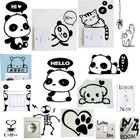 Removable Funny Cat Switch Sticker Black Art Decal Wall Poster Vinyl Home Decor 