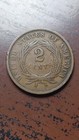 1864 Large Motto Two Cent Piece 2c Original Choice Vf                       S978