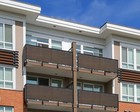 Commercial Windscreen Privacy Fence Screen Shade Cover Balcony Railing In Brown