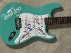 Beach Boys Signed Guitar Mike Love Bruce Johnston Al Jardine David Marks Beckett