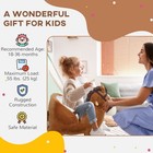 Qaba Plush Rocking Horse With Sound For Toddlers 18-36 Months
