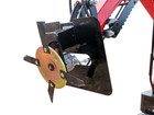 Mini Excavator Hydraulic Brush Cutter Mower 1-1 8 Ton 4 Blade Attachment