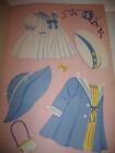 Vintage 1942 Carolyn Lee Cut Out Paper Dolls Book Uncut Queen Holden Whitman Euc