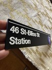 Bliss Woodside Subway Sign Replica 7 Station Train Nyc Mta New York Queens