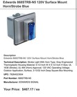Edwards Signaling 868strb-n5 Horn Strobe blue 5-1 2 In  H 120vac 16g544 - New
