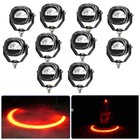 New 10x Arc Beam Red Led Forklift Warning Safety Marker Light Industrial 12v