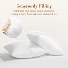   Euro Pillow Inserts  26 X 26 Inch Fluffy Soft Throw Pillow Inserts Filled W   