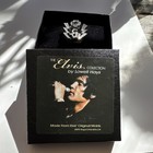 Elvis Collection By Lowell Hays Tcb Lightning Bolt Men s Ring Size 9 Silver Tone