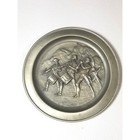 Hudson Pewter Bicentennial Plaque Wall Hanging Spirit Of 76 Vintage 1976 6 