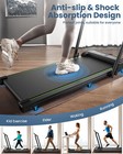 Electric Foldable Treadmill Walking Pad Under Desk Running Machine Led Display