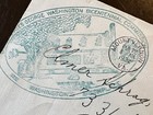 Error 1932 Mount Vernon Cover With Blurred Offset Green Blue Oval Cachet