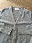 True Vintage 1960   s Mohair Wool Kurt Cobain Style Cardigan Sweater