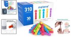 Multicolored 30 Gauge Lancets For Blood Sugar Testing     310 Count For Comfort