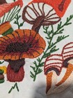 Insane Vintage Mushroom Crewel-complete-unframed As-is