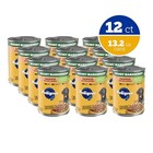 Pedigree Chopped Ground Dinner Weight Management Wet Dog Food Canned 12-pack