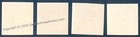 Austria 1910 Zeitungen Newspaper Stamps Mi157z-160z  Mnh 110462
