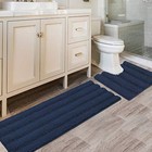 Bathroom Rugs Bath Rug Set 2 Piece Bathroom Contour Rug Toilet Mat Set