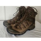 Salomon Quest 4d Forces 2 Tactical Boots Earth Brown 407233 Mens 10 5 Hiking
